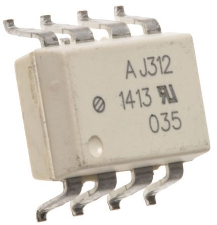 HCPL-J312-500E, AJ312, SMD-8 Optokuplör