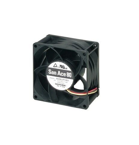 9GV0812P1F03, 80x80x38mm 12VDC 1.5A 4 Kablolu Fan