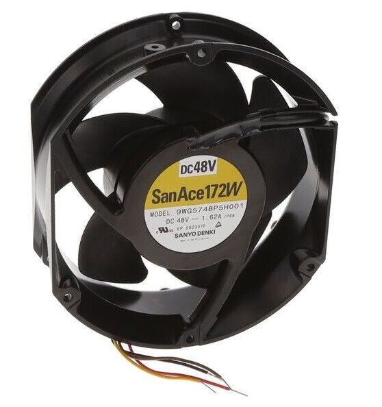 9WG5748P5H001, 172x172x51mm 48VDC 1.62A 4 Kablolu Fan