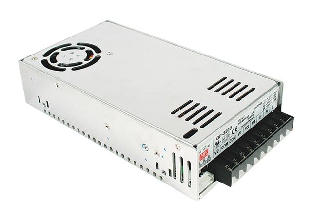 QP-320D, 5V/±12V/24V Çıkış 320W Güç Kaynağı, Mean Well