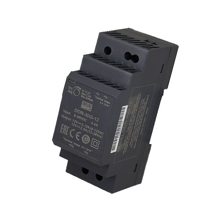 DDR-30G-15, 9-36Vin 15Vout 2A Ray Montaj DC/DC Konvertör, MeanWell