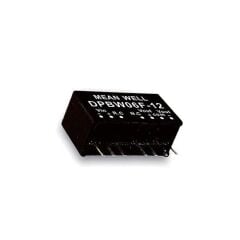 DPBW06G-15, 18~75Vin ±15Vout ±200mA 6W DC/DC Konvertör, MeanWell