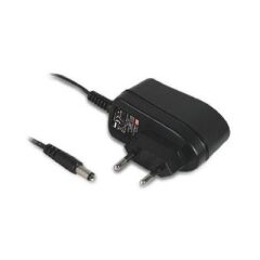 GSM06E05-P1J, 5VDC 1.2A 6W Priz Tip Medikal Adaptör, Mean Well