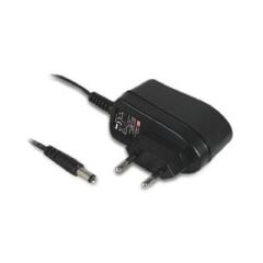 GSM06E05-P1J, 5VDC 1.2A 6W Priz Tip Medikal Adaptör, Mean Well