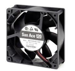 9G1224G102, 120x120x38mm 24VDC 0.50A 2 Kablolu Fan