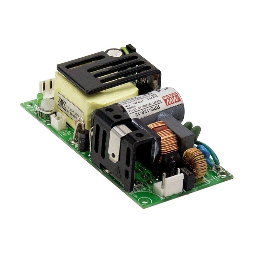 RPS-120-24, 24VDC 5A 120W Açık Tip Medikal Güç Kaynağı, Mean Well