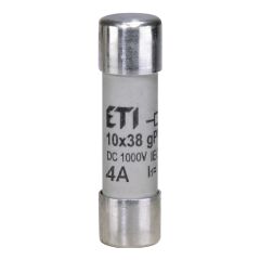ETI 002625069, CH10x38 1000VDC 4A gPV Porselen Sigorta