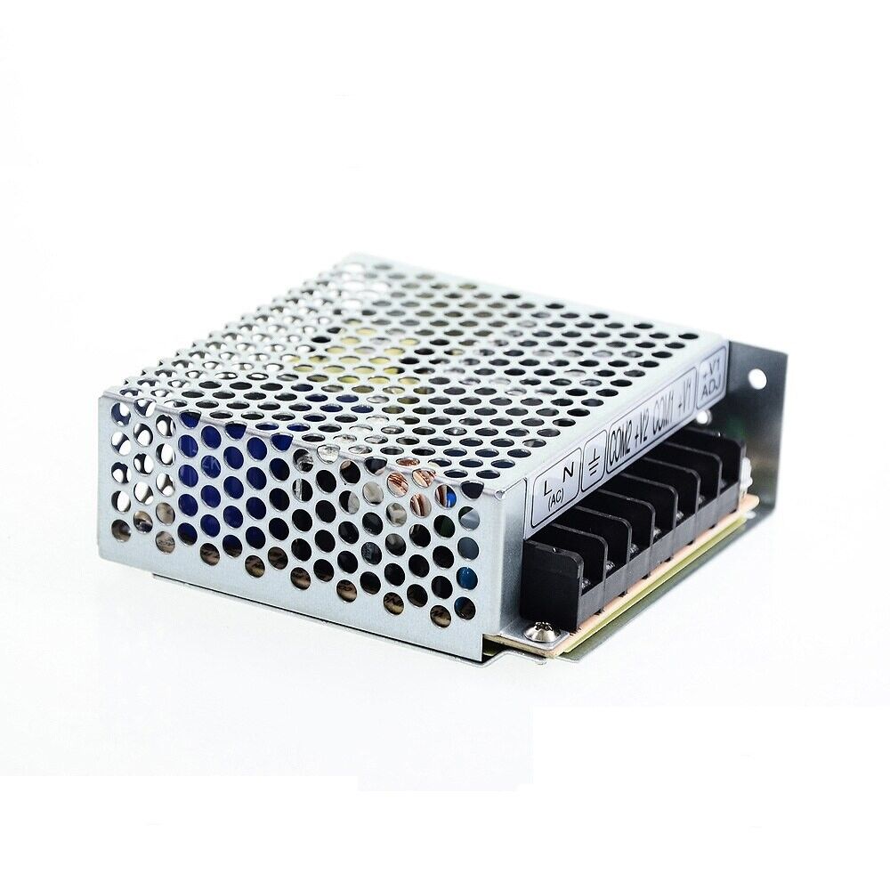RID-50A, 5V/12V 50W Çift Çıkış Güç Kaynağı