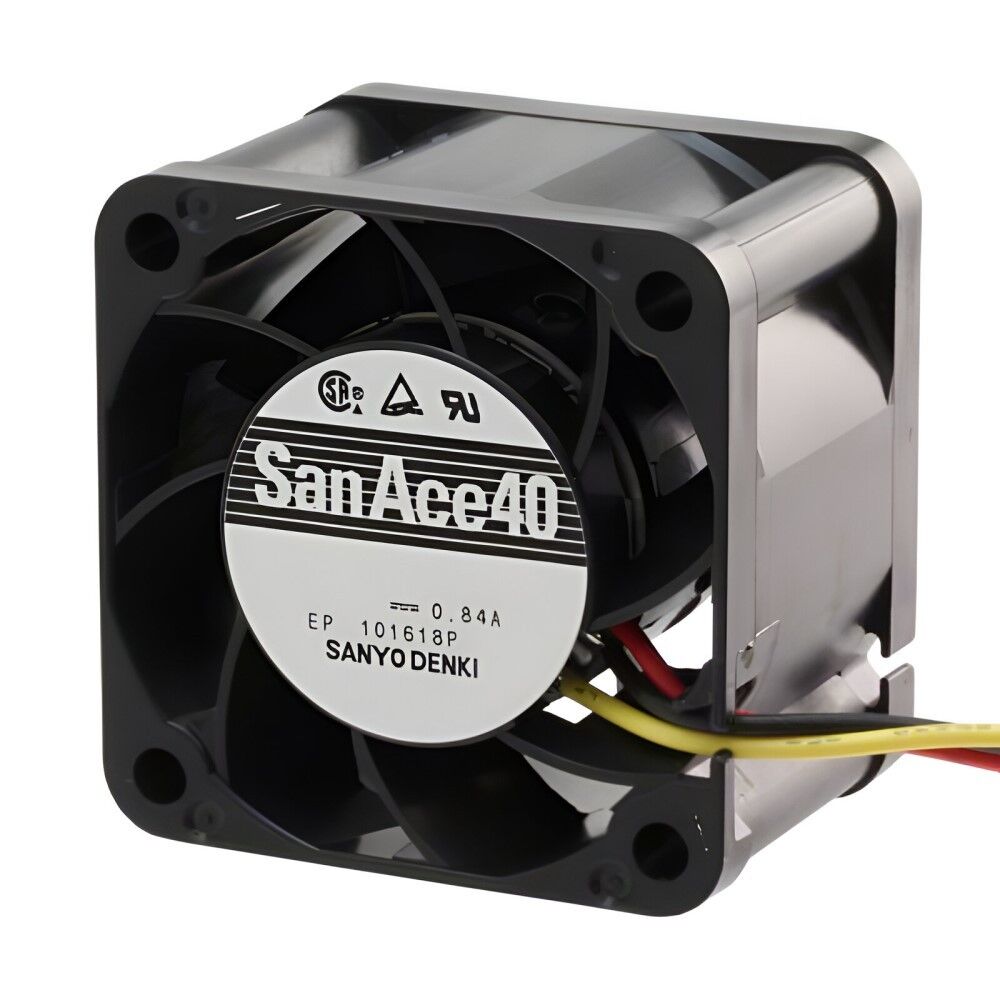 9GA0412P3G01, 40x40x28mm 12VDC 0.21A 4 Kablolu Fan