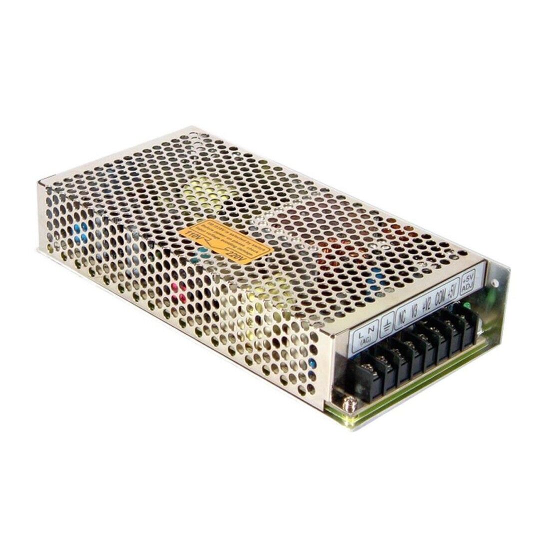 RID-125-1224, 12V/24V 125W Çift Çıkış Güç Kaynağı