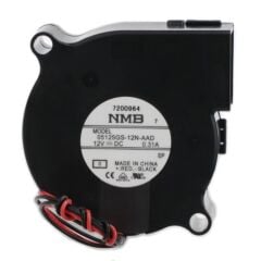 05125GS-12N-AAD-0, 51x51x25mm 12VDC 0.31A 2 Kablolu Salyangoz Fan