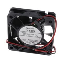 06015KA-24N-AA-00, 60x60x15mm 24VDC 0.13A 2 Kablolu Fan