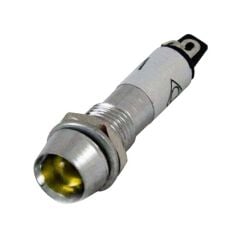 AF225-220S, 220V AC 8mm Sinyal Lambası (Sarı)