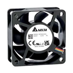 QFR0624GHP0, 60x60x25mm 24VDC 0.21A 4 Kablolu Fan