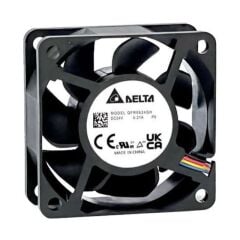 QFR0624GHP0, 60x60x25mm 24VDC 0.21A 4 Kablolu Fan