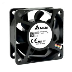 QFR0624GHP6, 60x60x25mm 24VDC 0.21A 4 Kablolu Fan