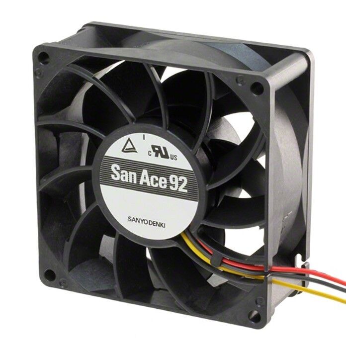 9S0912M401, 92x92x25mm 12VDC 0.11A 3 Kablolu Fan
