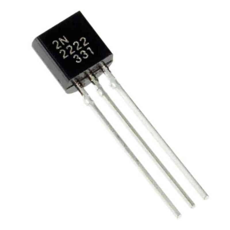 2N2222, 2222, 30V 600mA TO-92 Transistör