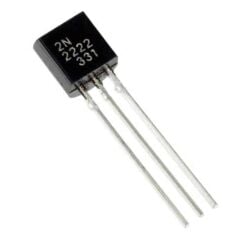 2N2222, 2222, 30V 600mA TO-92 Transistör