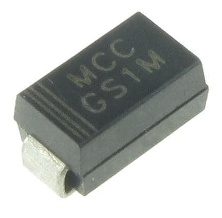 GS1M, 1000V 1A DO-214AC (SMA) SMD Diyot