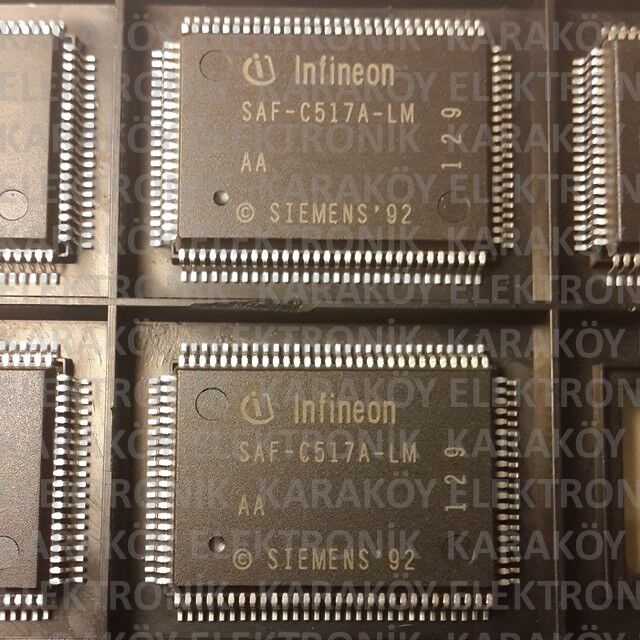 SAF-C517A-LM, QFP-100 SMD Mikrodenetleyici