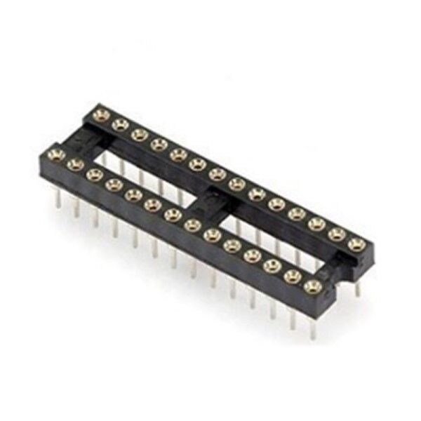 28 Pin (2x14) 7.62mm Precision Entegre Soketi