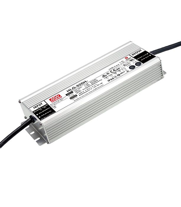 HLG-320H-12B, Dimedilebilir LED Sürücü, Mean Well