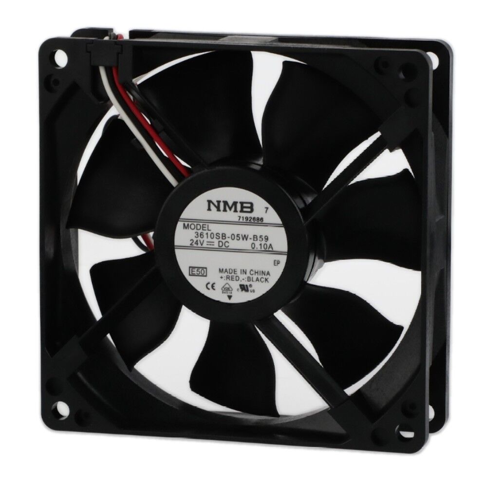 3610SB-05W-B59-E50, 92x92x25mm 24VDC 0.10A 3 Kablolu Fan
