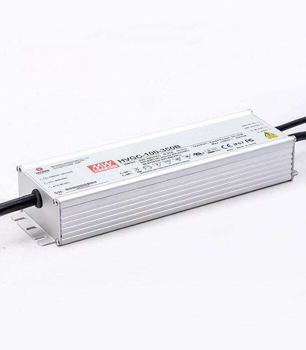 HVGC-100-350B, 350mA 100W Dimlenebilir LED Sürücü, Mean Well