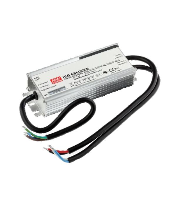 HLG-60H-C700B, 700mA 70W Dimlenebilir LED Sürücü, Mean Well