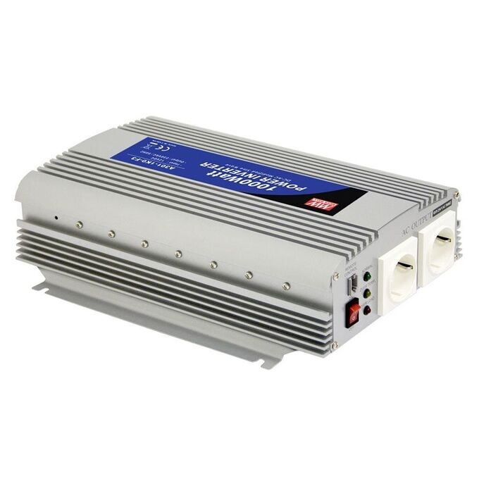 A302-1K0, 24V Giriş 220VAC Çıkış 1000W İnvertör, MeanWell