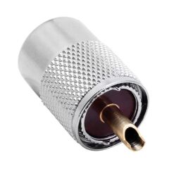 UHF100, UHF Erkek Bükmeli Konektör, RG58