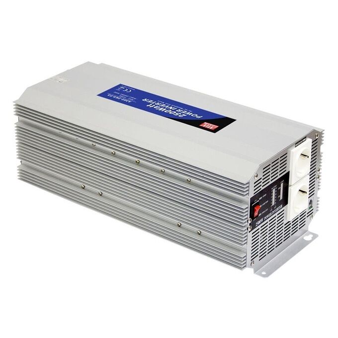 A301-2K5, 12VDC Giriş 220VAC Çıkış 2500W İnvertör, MeanWell