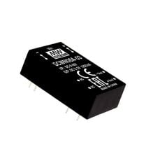 SCWN06C-12, 36-72Vin 12Vout 500mA 6W DC/DC Konvertör, Mean Well