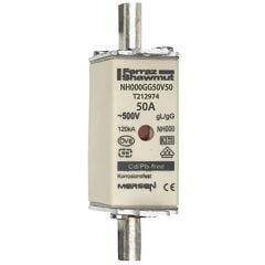 Mersen NH000GG50V50, NH000 500V 50A gG Bıçaklı Sigorta, T212974