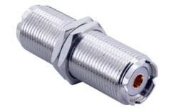 UHF105, UHF Dişi/Dişi Somunlu Ara Konektör