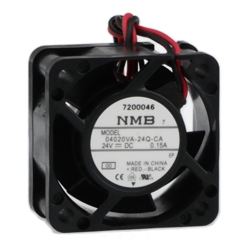 04020VA-24Q-CA-00, 40x40x20mm 24VDC 0.15A 2 Kablolu Fan