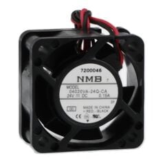 04020VA-24Q-CA-00, 40x40x20mm 24VDC 0.15A 2 Kablolu Fan