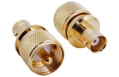 UHF115, UHF Erkek / BNC Dişi Dönüştürücü