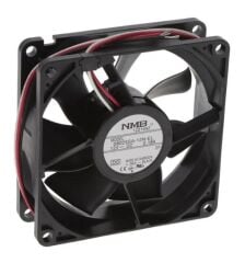 08025SA-12N-EL-D0, 80x80x25mm 12VDC 0.18A 3 Kablolu Fan