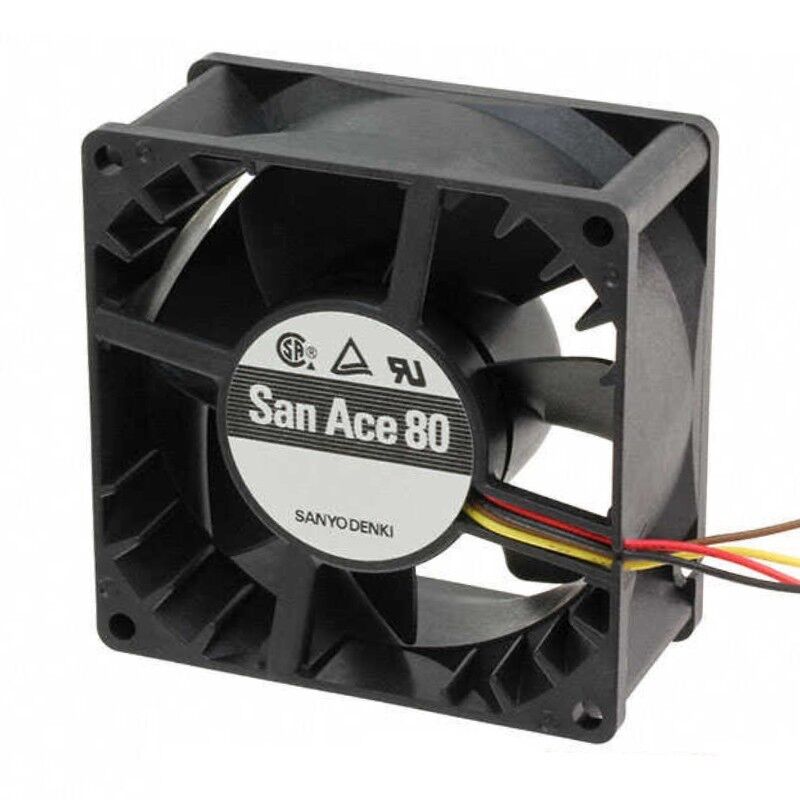 9GV0848P1G03, 80x80x38mm 48VDC 0.84A 3 Kablolu Fan