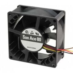 9GV0848P1G03, 80x80x38mm 48VDC 0.84A 3 Kablolu Fan