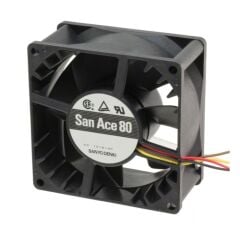 9GA0824P1S611, 80x80x38mm 24VDC 0.47A 4 Kablolu Fan