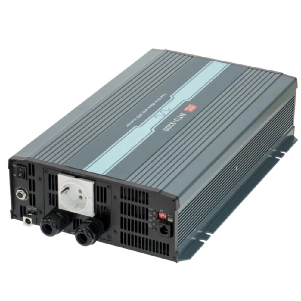 NTU-3200-248EU, 48VDC Giriş 3200W UPS Fonksiyonlu Tam Sinüs İnvertör, Mean Well