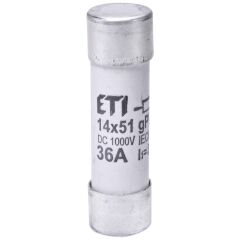 ETI 002637115, CH 14x51mm 1000VDC 36A gPV Fotovoltaik Sigorta