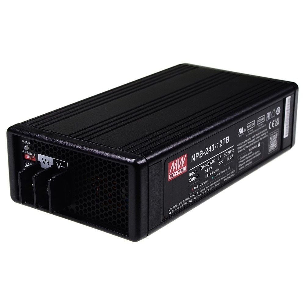 NPB-240-12TB, 14.4V 13.5A Akü Şarj Devresi, Mean Well