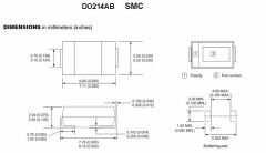 ER3J, 600V 3A DO-214AB (SMC) Süper Hızlı Diyot