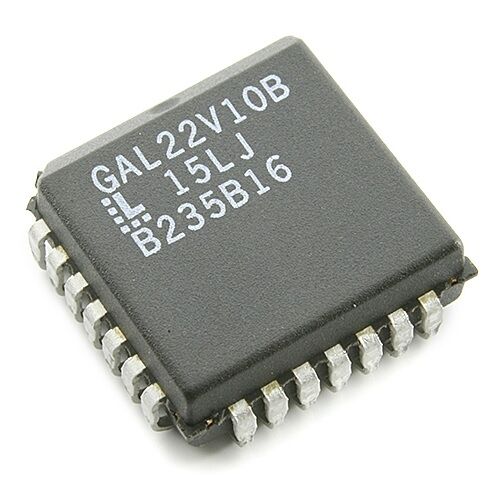 GAL22V10B-15LJ, GAL22V10B, PLCC-28 SMD Entegre Devre