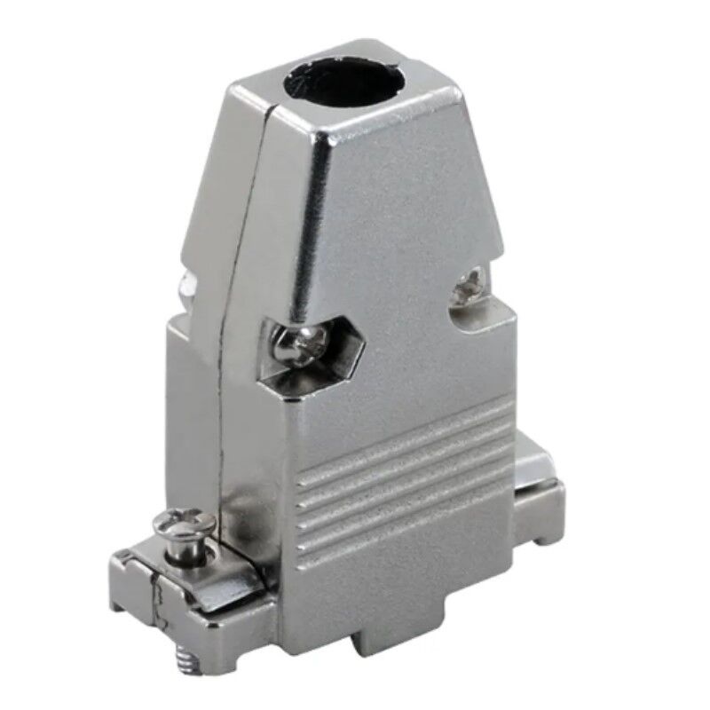 DB102-M, 9 Pin Metal D-Sub Konnektör Kapağı