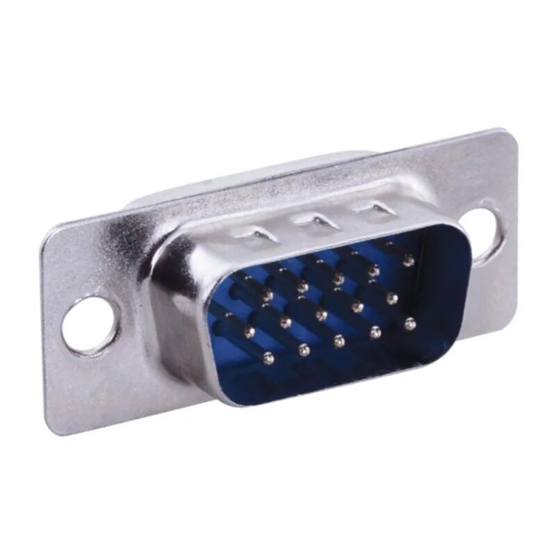 DB109, 15 Pin 3 Sıra HDS Erkek D-Sub Konnektör